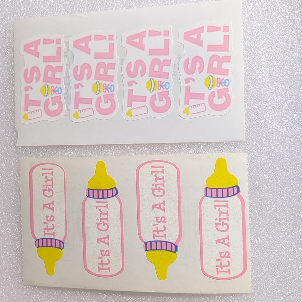 🧡5/$10🧡Frances Meyer It's A Girl Stickers RST 470